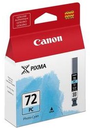 Original Canon PGI-72PC Photo Cyan Ink Cartridge (6407B001)