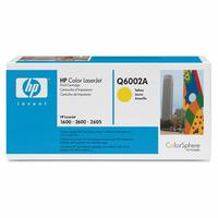 Original HP Q6002A Yellow Toner Cartridge