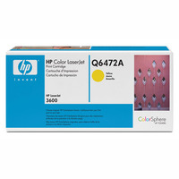 Original HP Q6472A Yellow Toner Cartridge