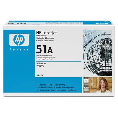 Original HP Q7551A Black Toner Cartridge