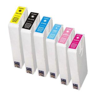 Original Epson T5597 Cartridges a Set of 6 Set  Multipack