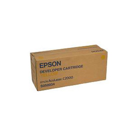 Original Epson S050034 Yellow Toner Cartridge