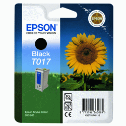 Original Epson T017 Black Ink cartridge