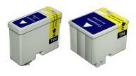 Compatible Epson T019 Black and T020 Colour Ink cartridge