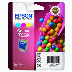 Original Epson T029 Colour Ink cartridge