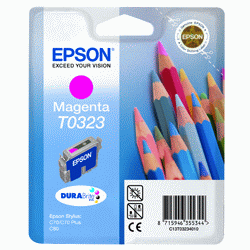 Original Epson T0323 Magenta Ink cartridge