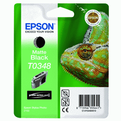 Original Epson T0348 Matt Black Ink cartridge