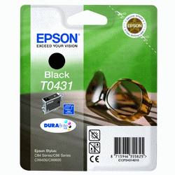 Original Epson T0431 Black  Ink cartridge  (High Capacity)