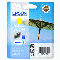 Original Epson T0444 Yellow Ink cartridge