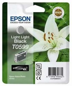 Original Epson T0599 Light Light Black Ink Cartridge