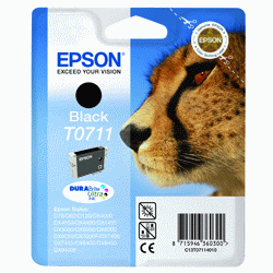 Original Epson T0711 Black Ink cartridge