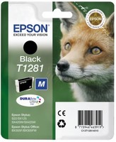 Original Epson T1281 Black Ink Cartridge