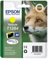 Original Epson T1284 Yellow Ink Cartridge