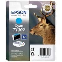 Original Epson T1302 Cyan Ink Cartridge