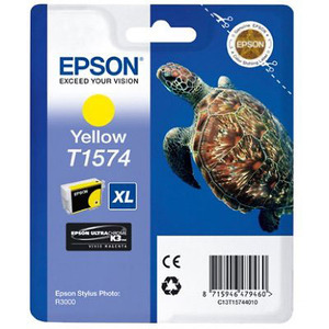 Original Epson T1574 Yellow Ink Cartridge