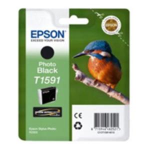 Original Epson T1591 Photo Black Ink Cartridge