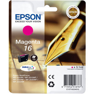 Original Epson 16 Magenta Ink Cartridge (T1623)