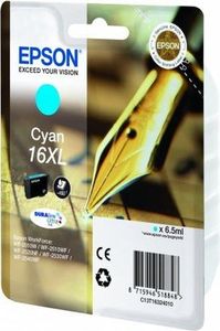 Original Epson 16XL Cyan Ink cartridge High Capacity (T1632)