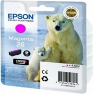 Original Epson 26 Magenta Ink Cartridge (T2613)