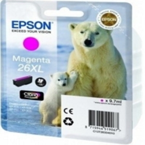 Original Epson 26XL Magenta Ink cartridge High Capacity (T2633) (26XL)