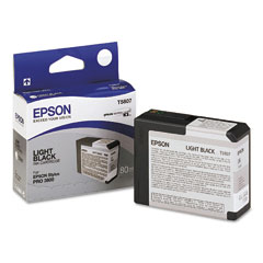 Original Epson T5807 Light Black Ink Cartridge &nbsp