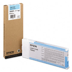 Original Epson T6065 Light Cyan Ink Cartridge