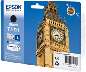 Original Epson T7031 Black Ink Cartridge