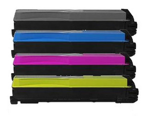 Compatible Kyocera TK-540 a Set of 4 Toner Cartridge Multipack (Black,Cyan,Magenta,Yellow)