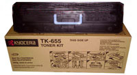 Original Kyocera TK-655 Mita Black Toner Cartridge