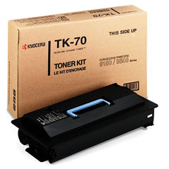 Original Kyocera TK-70 Black Toner Cartridge