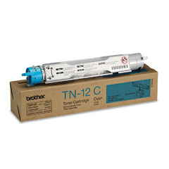 Original Brother TN12C Cyan Toner Cartridge