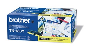 Original Brother TN130Y Yellow Toner Cartridge