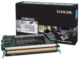 Original Lexmark X746H1KG Black Toner Cartridge High Capacity