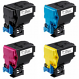 Konica Minolta Original (A0X5153/5453/5353/5253) Quad Pack, Black/Cyan/Magenta/Yellow
