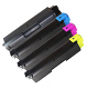 Kyocera Compatible (TK880K/C/M/Y) Quad Pack, Black/Cyan/Magenta/Yellow
