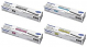 Original Panasonic KX-FAT Toner Cartridge Multipack (KXFATK509/TC506/TM507/TY508)