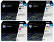 HP Original (CB400A-CB401A-CB402A-CB403A) Quad Pack, Black/Cyan/Magenta/Yellow
