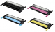 Samsung Compatible (CLT-K4092S/C4092S/M4092S/Y4092S) Quad Pack, Black/Cyan/Magenta/Yellow
