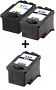 Remanufactured Canon PG-510 Black and CL-511 Colour High Cap. Ink cartridges + EXTRA BLACK
