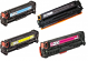 HP Compatible (CF210X/CF211A/CF213A/CF212A) Quad Pack, Black/Cyan/Magenta/Yellow
